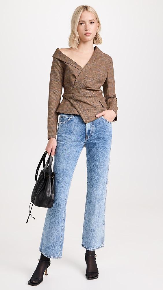 Khaite Vivian New Bootcut Flare Jeans | Shopbop Product Image