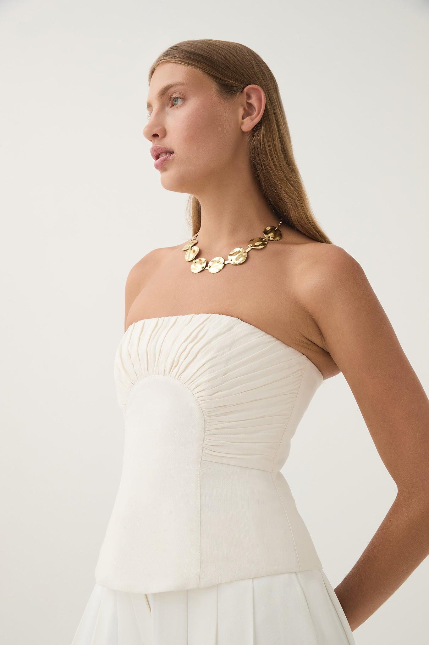 Oriel Ruched Bustier Product Image