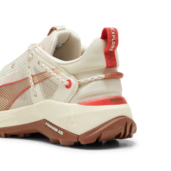 PUMA SEASONS Explore NITROâ¢ Women's Hiking Shoes in Sugared Almond/Brown Mushroom/Active Red Product Image