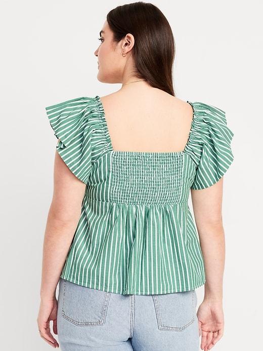 Flutter-Sleeve Top Product Image