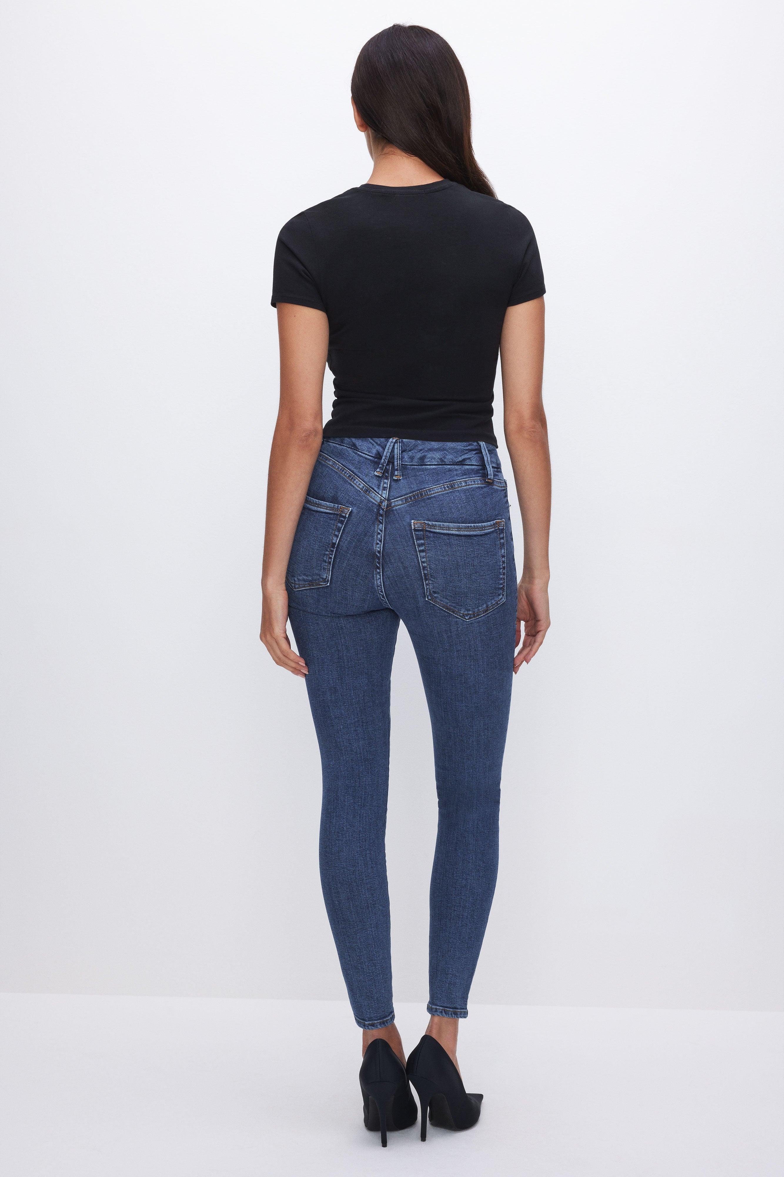 GOOD LEGS SKINNY CROPPED JEANS | BLUE615 Product Image