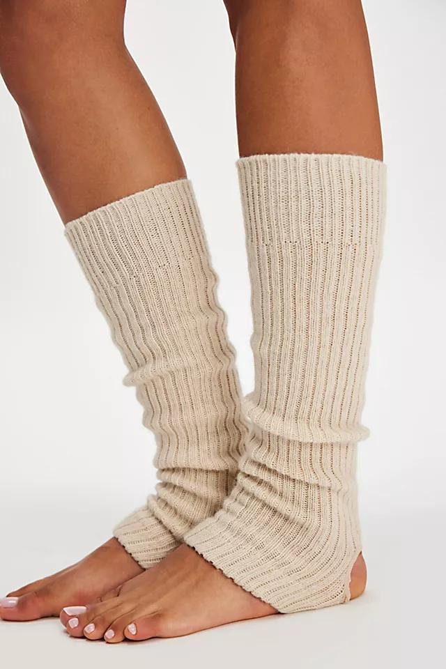 Ribbed Stirrup Legwarmers Product Image