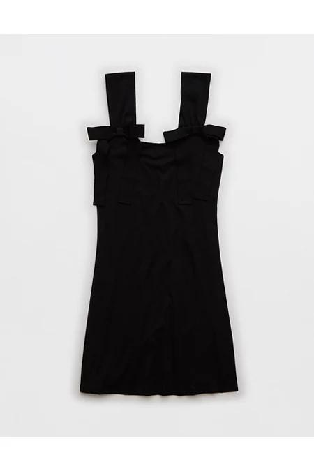 AE Knit Tie Strap Mini Dress Women's Product Image