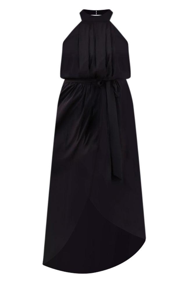 Tell Me About It Black Maxi Dress FINAL SALE Product Image