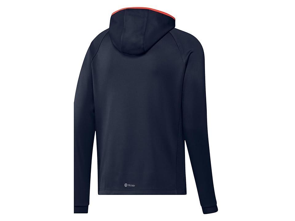 adidas Golf Cold.Rdy Hoodie (Collegiate Navy 2) Men's Clothing Product Image