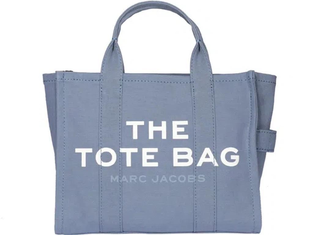 MARC JACOBS The Tote Small Bag In Blue Product Image