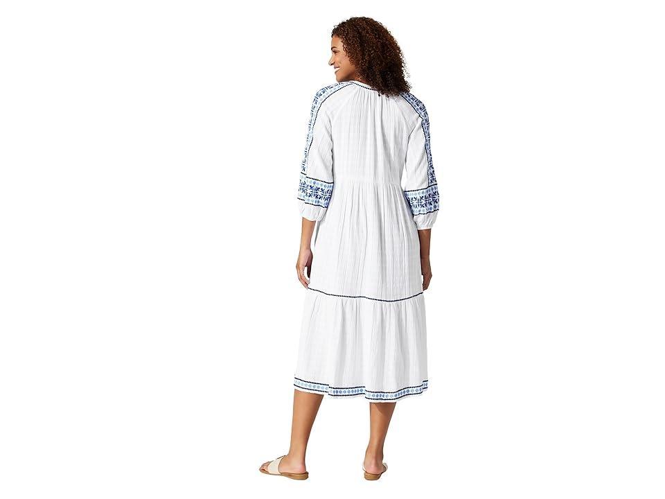 Mykonos Tiered Midi Dress Product Image