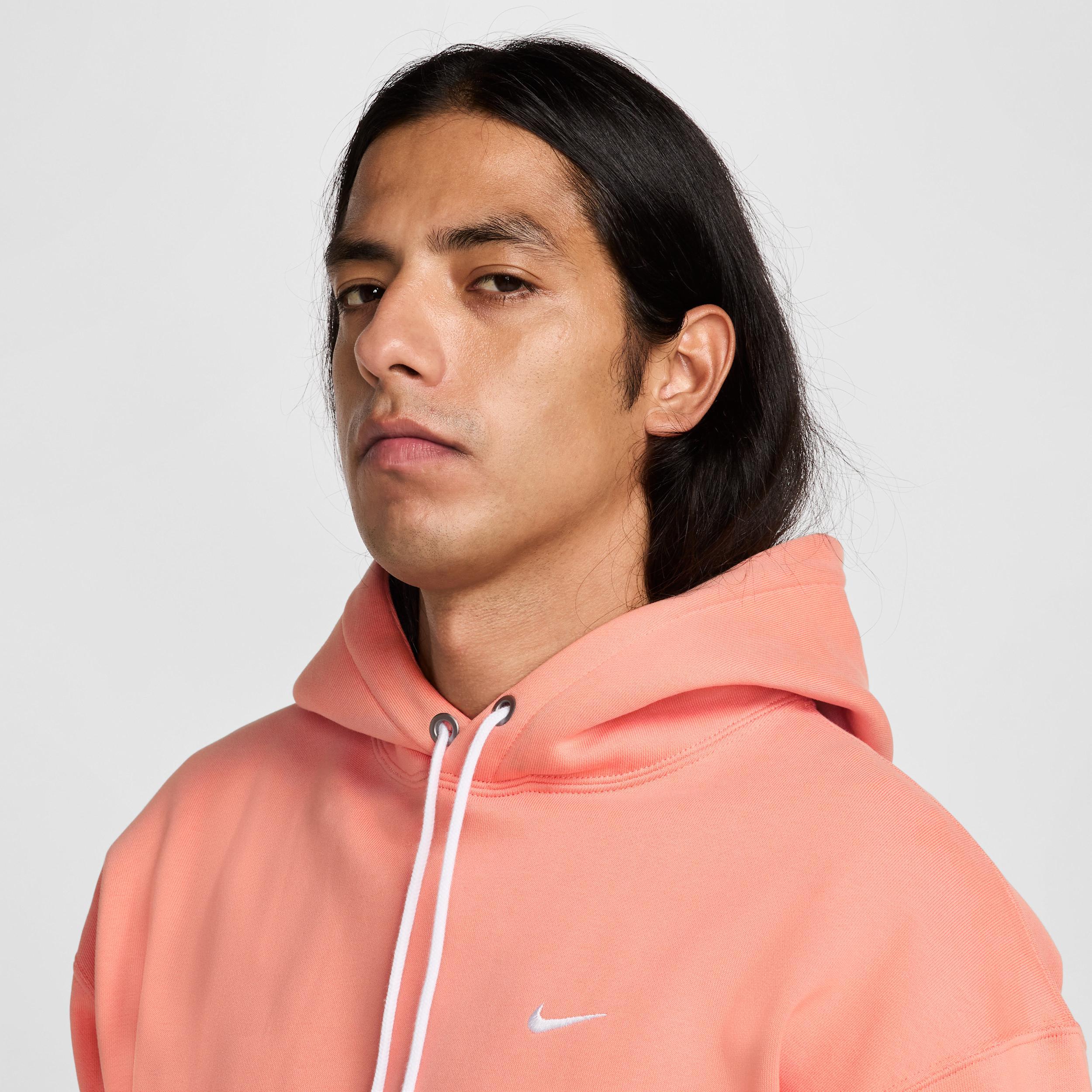 Nike Men's Solo Swoosh Fleece Pullover Hoodie Product Image