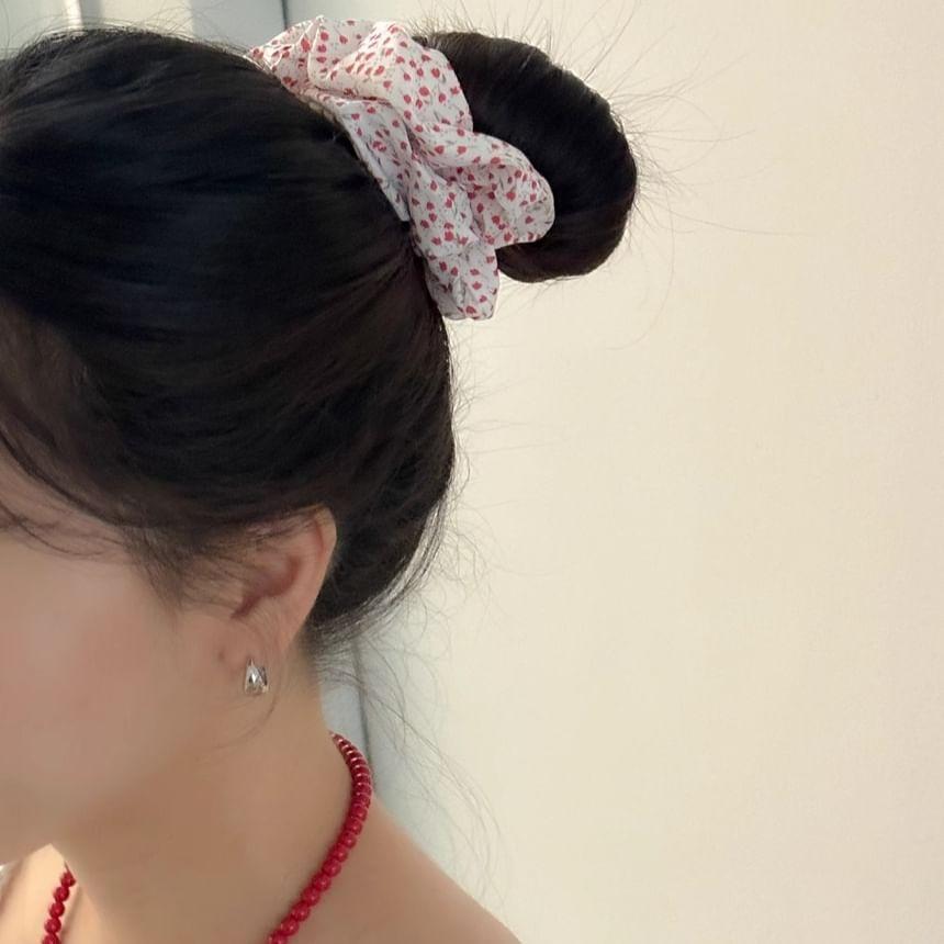 Floral Hair Scrunchie Product Image