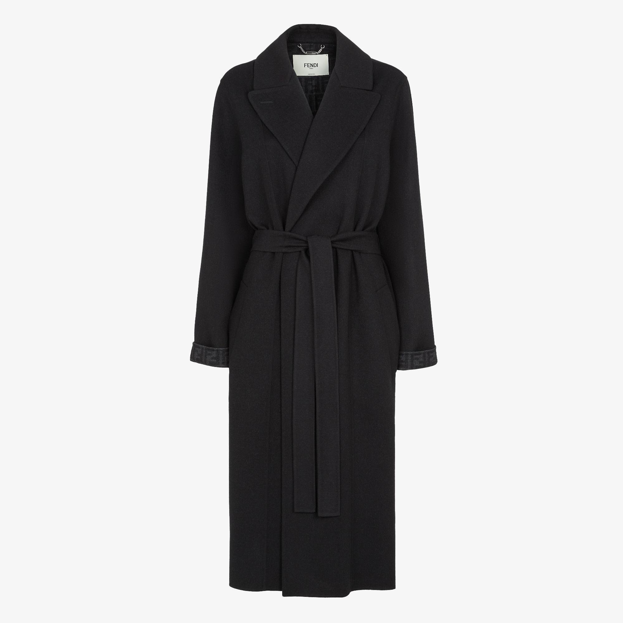 CoatBlack wool coat Product Image