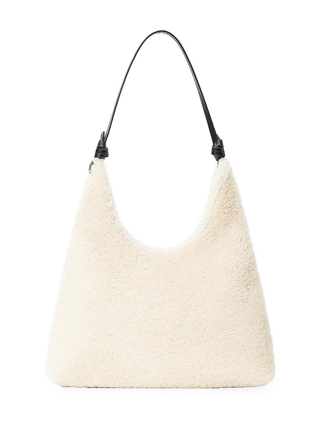 Womens Winona Shearling Shoulder Bag Product Image