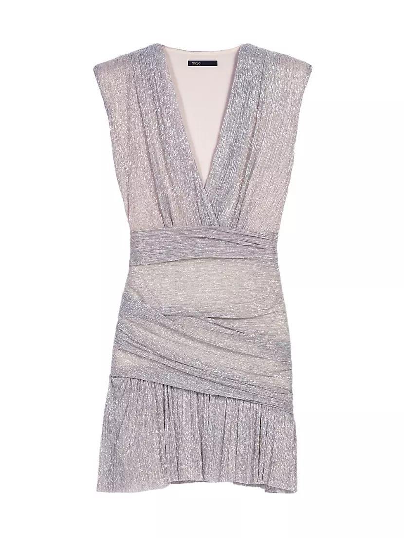 Short Metallic Dress Product Image