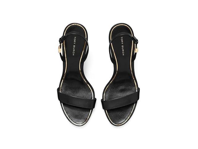 Tory Burch Double T Buckle Heel Sandals 85 mm (Perfect ) Women's Sandals Product Image