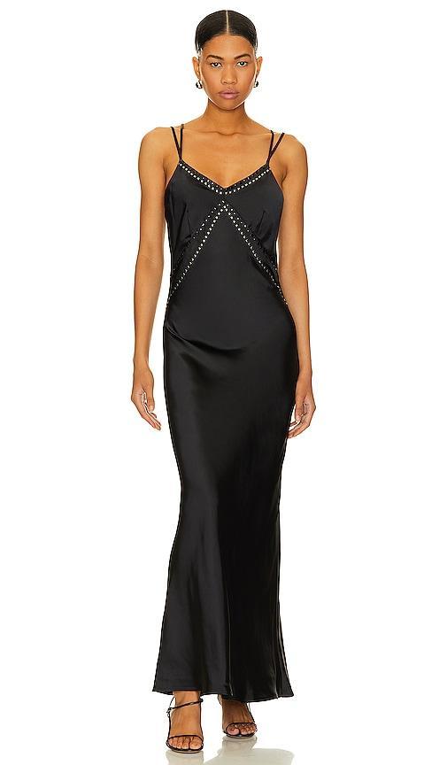 Steve Madden Reese Satin Maxi Slipdress Product Image