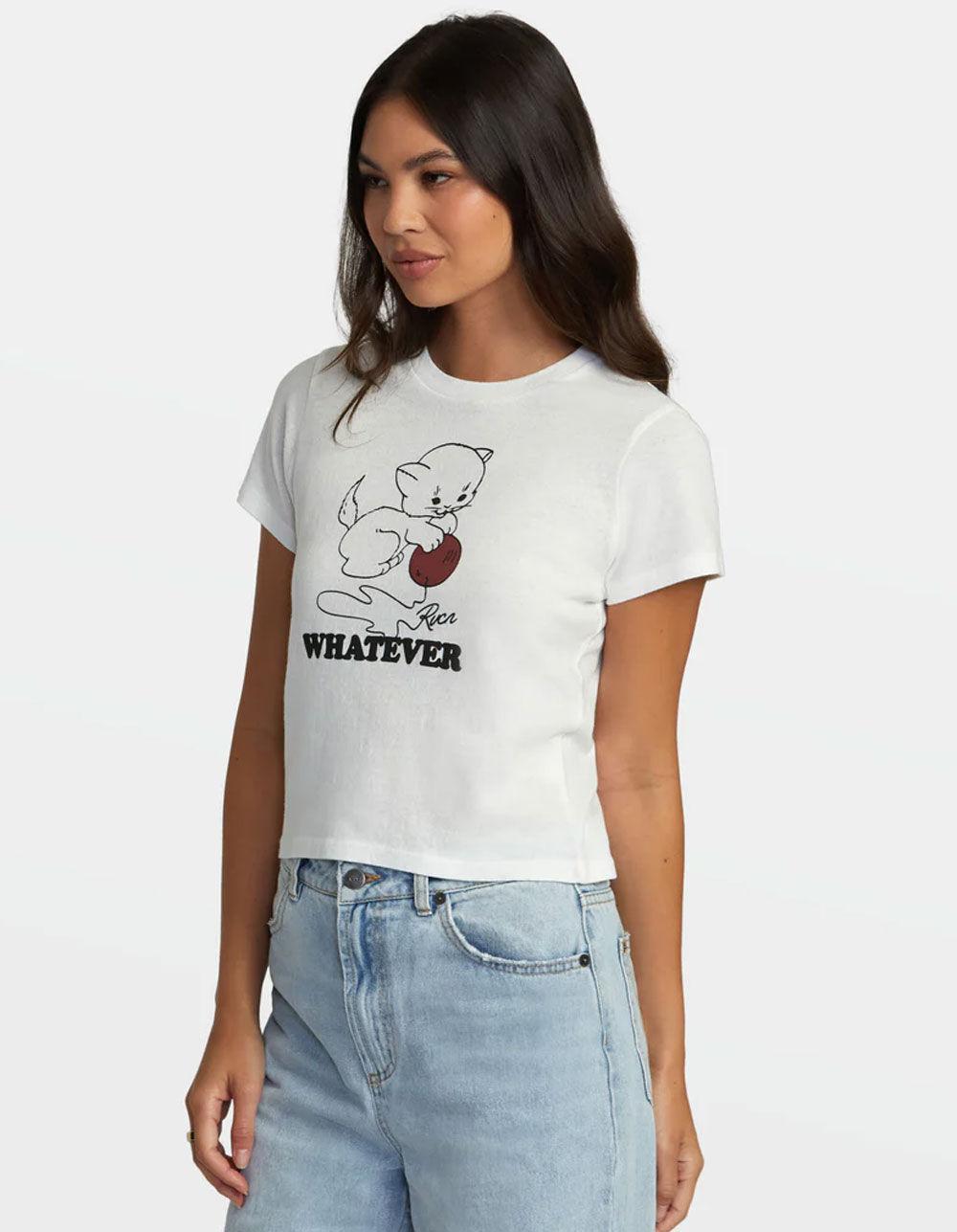 RVCA Whatever Womens Crop Tee Product Image