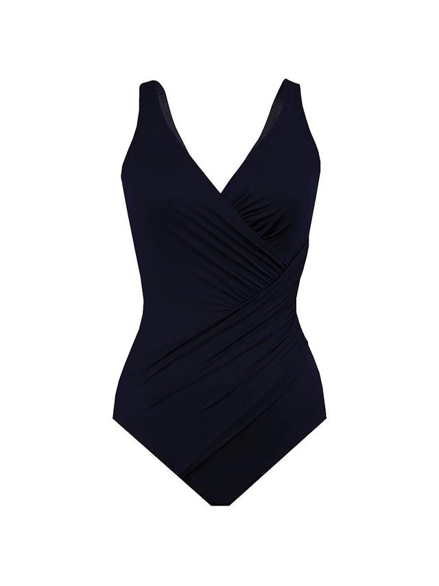 Plus Size Wire-Free Oceanus One-Piece Product Image