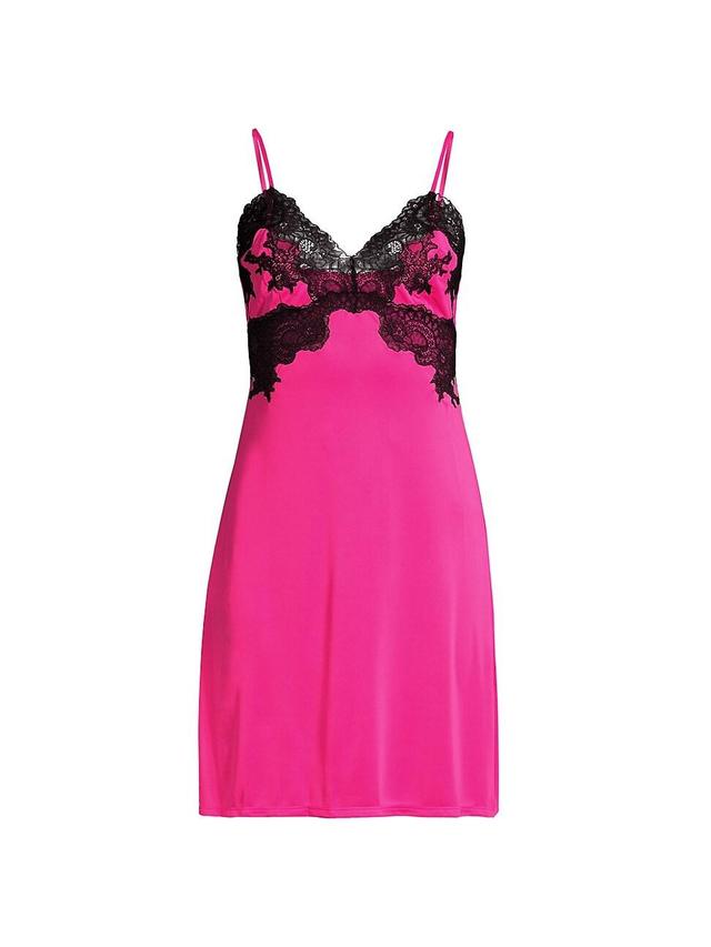 Natori Enchant Lace Trim Chemise Product Image