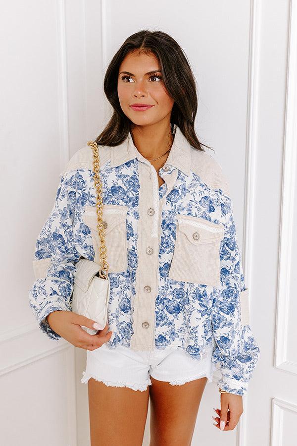 Garden Picnic Floral Jacket Product Image