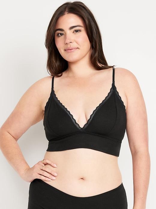 Longline Waffle Bralette Product Image