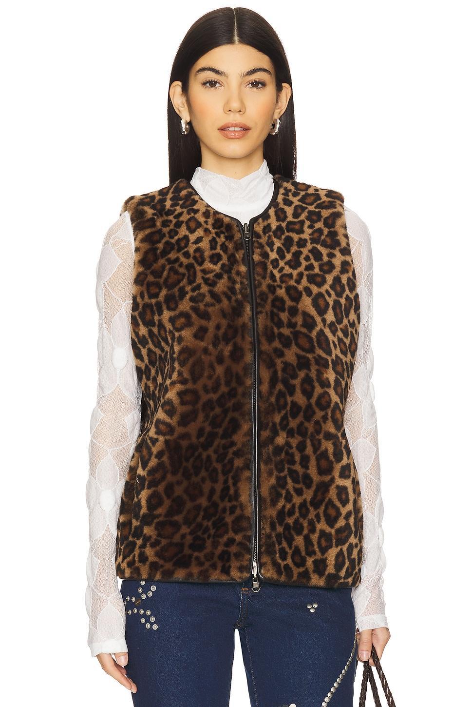 Revs Fur Vest SIEDRES Product Image