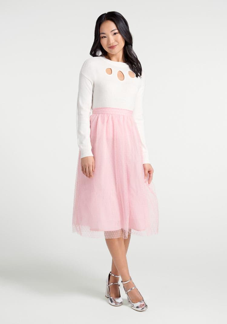 Spotted Across The Room Skirt Product Image