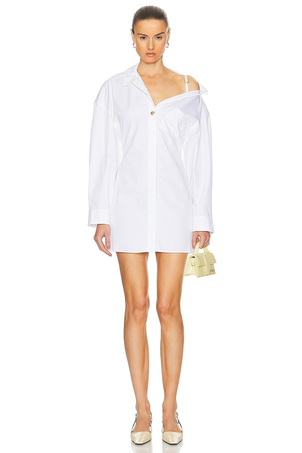 JACQUEMUS La Mini Robe Chemise Product Image