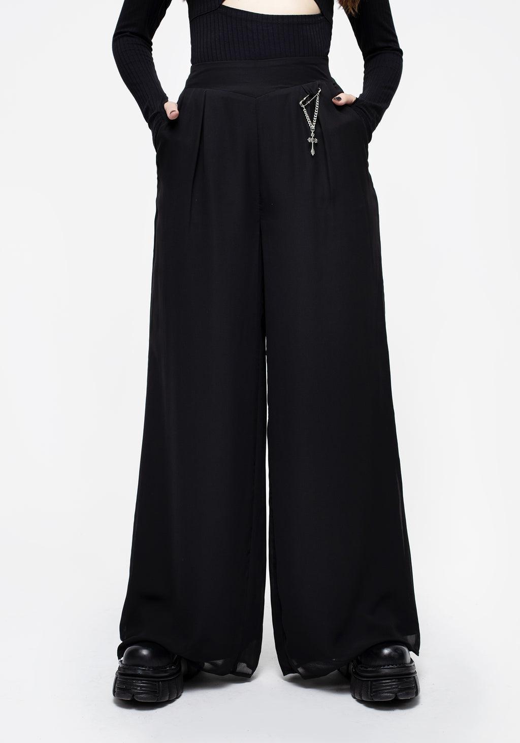 Descensum Wide Leg Trousers Product Image