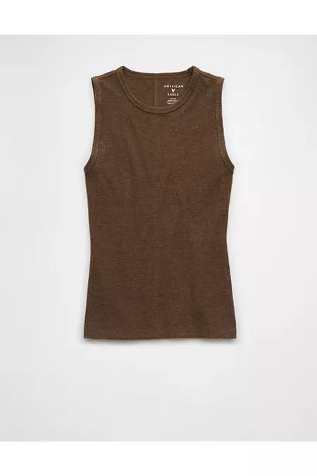 AE Plush High Neck Tank Top Women's Product Image