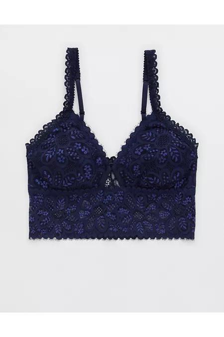 Show Off Coquette Lace Padded Bralette Women's Product Image