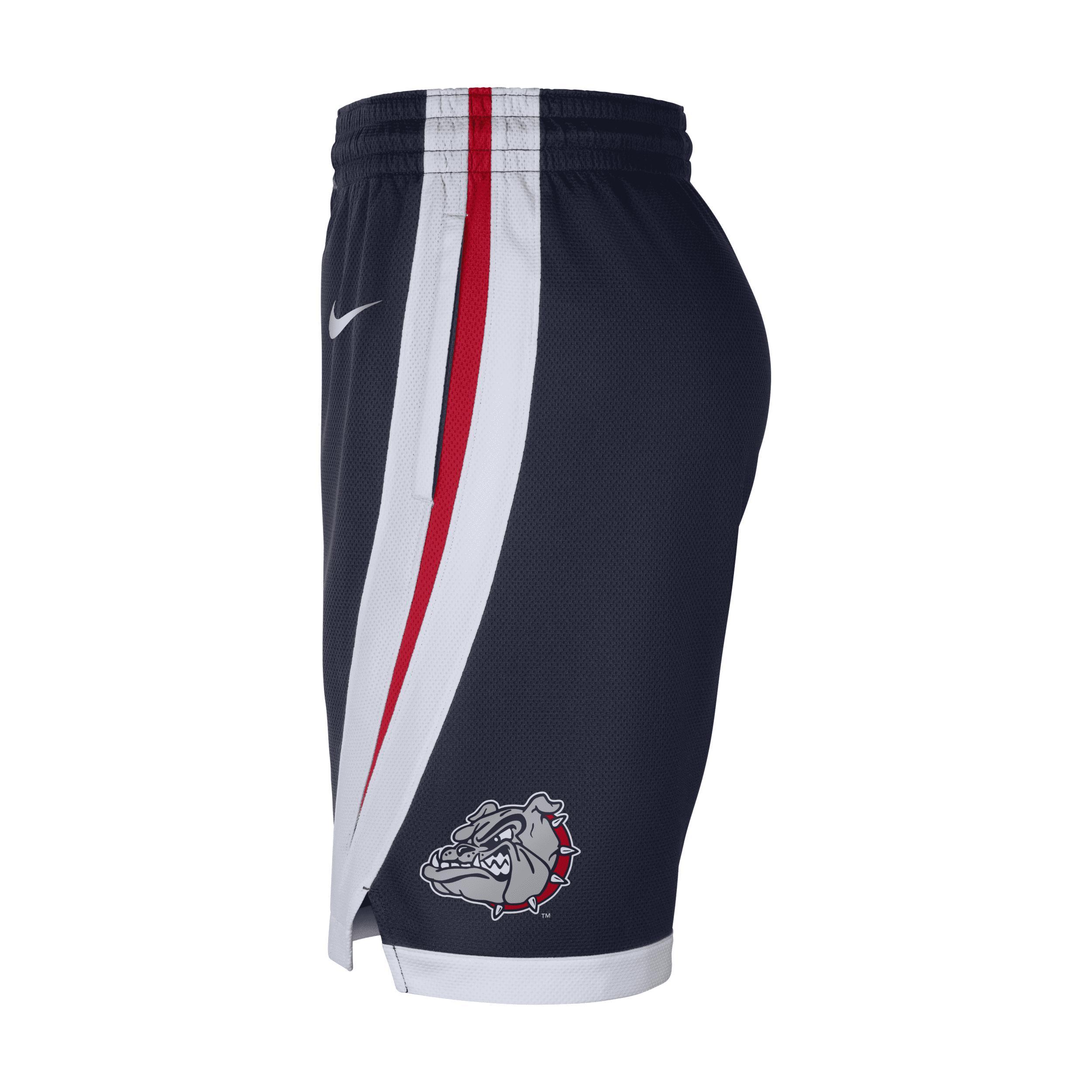 Mens Nike Navy Gonzaga Bulldogs Replica Performance Basketball Shorts Blue Product Image