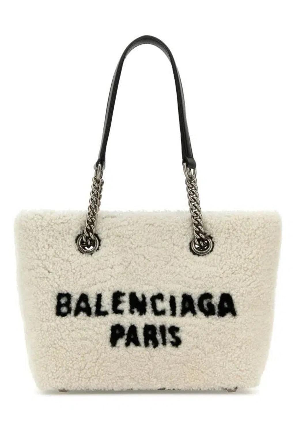 BALENCIAGA Handbags. In Beige Product Image