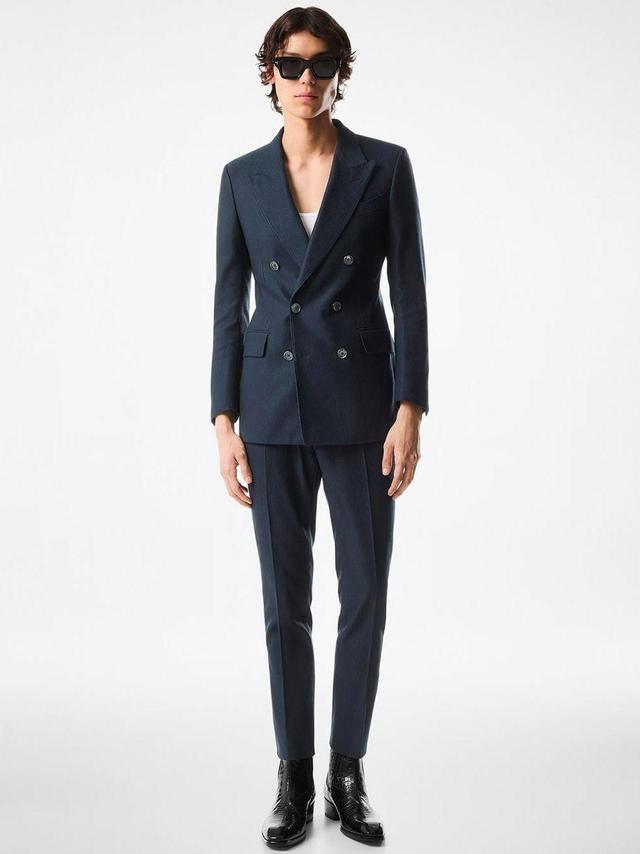 TOM FORD Dyllan Western Pocket Trousers In Blue Product Image