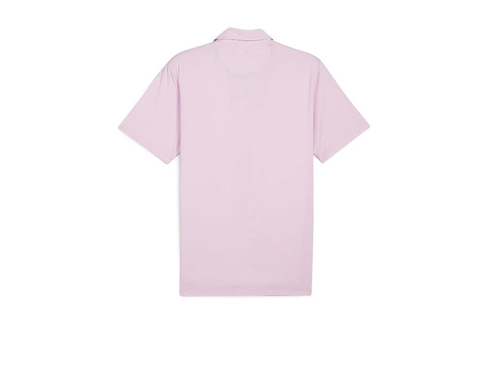 PUMA Golf X Ap Floral Trim Polo (Pale ) Men's Clothing Product Image