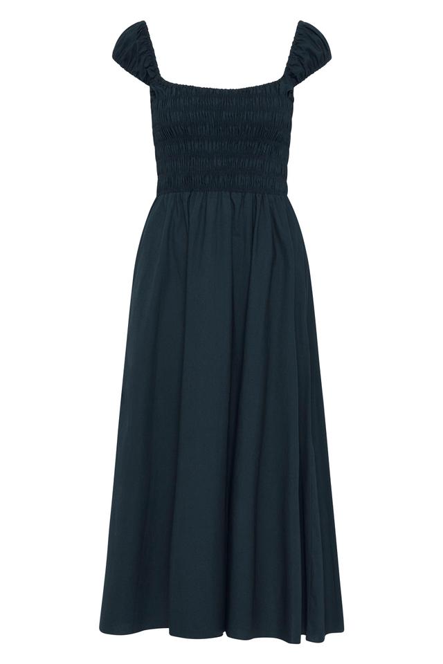 Lene Midi Dress Navy Product Image