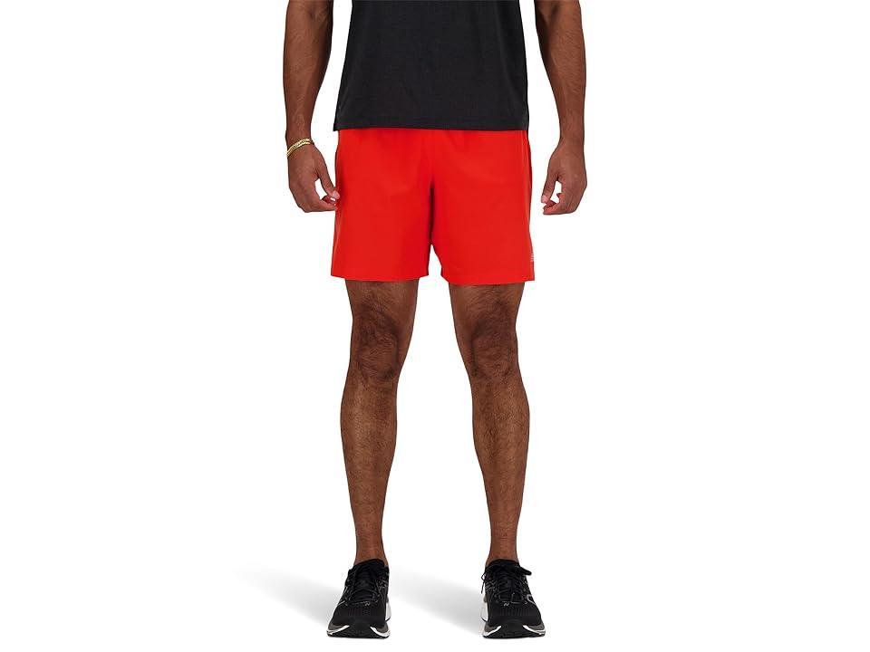 New Balance RC Short 7 (Neo Flame) Men's Shorts product image