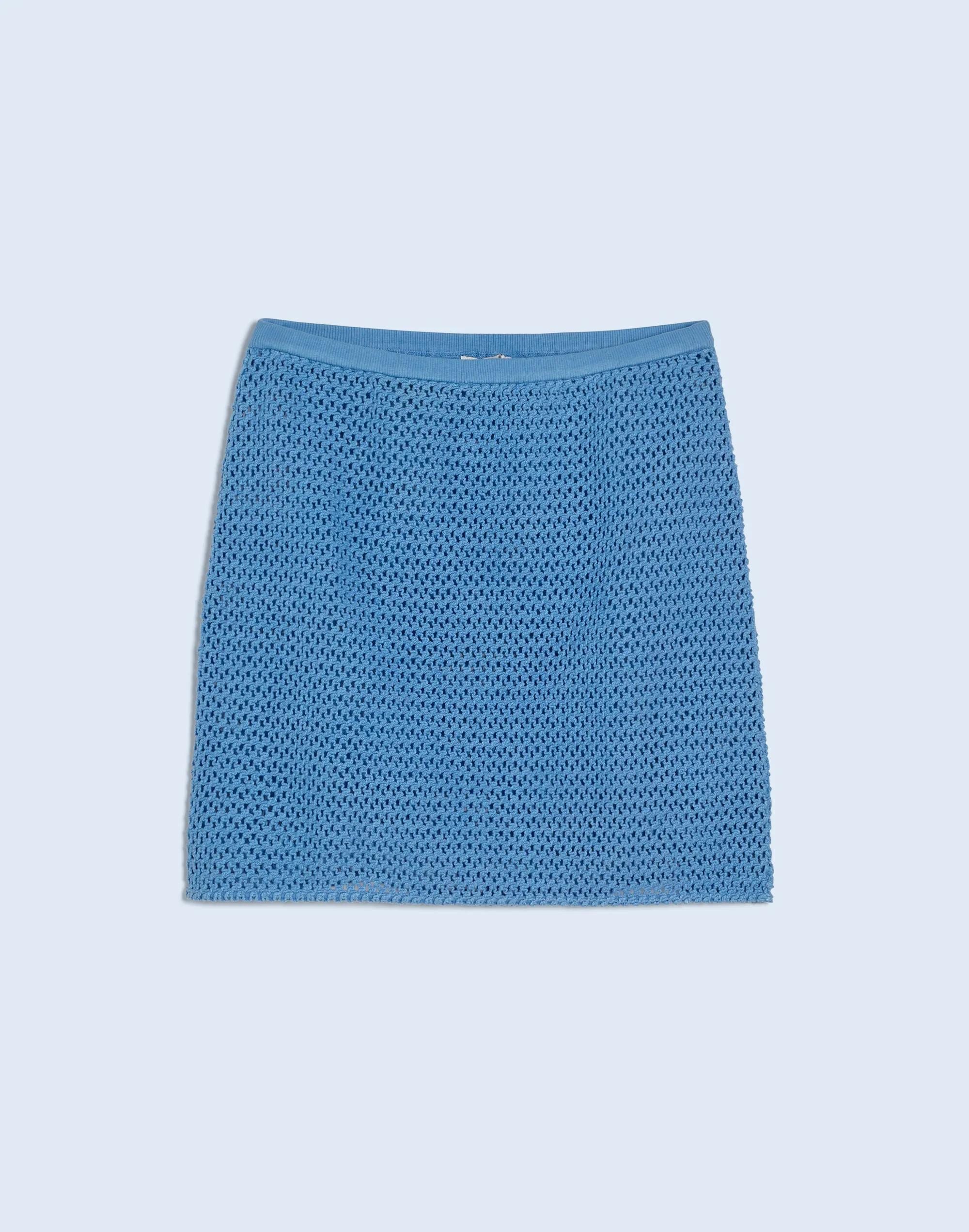 Crochet Cover-Up Mini Skirt Product Image