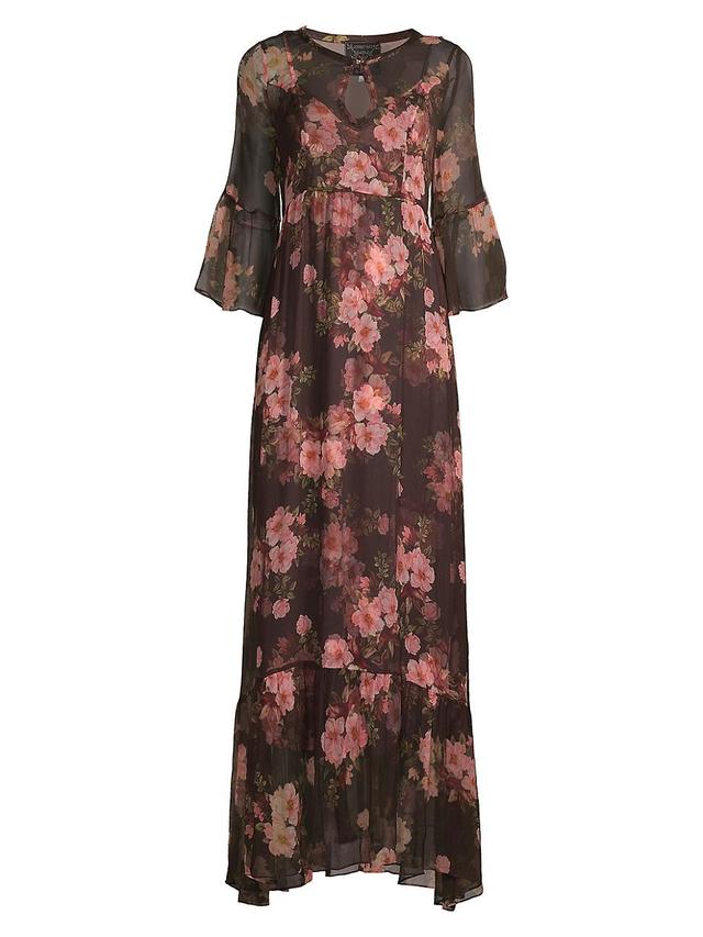 Womens Spell Of Winonna Silk Maxi Dress Product Image