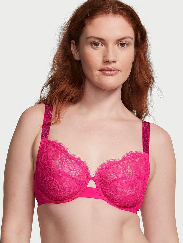 The Fabulous by Victoria's Secret Full-Cup Shine Strap Lace Bra Product Image