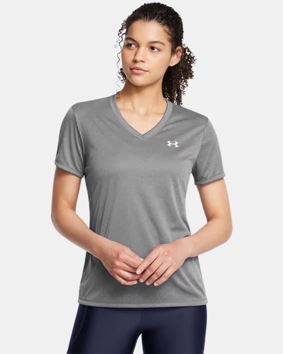 Women's UA Tech™ V-Neck Short Sleeve Product Image