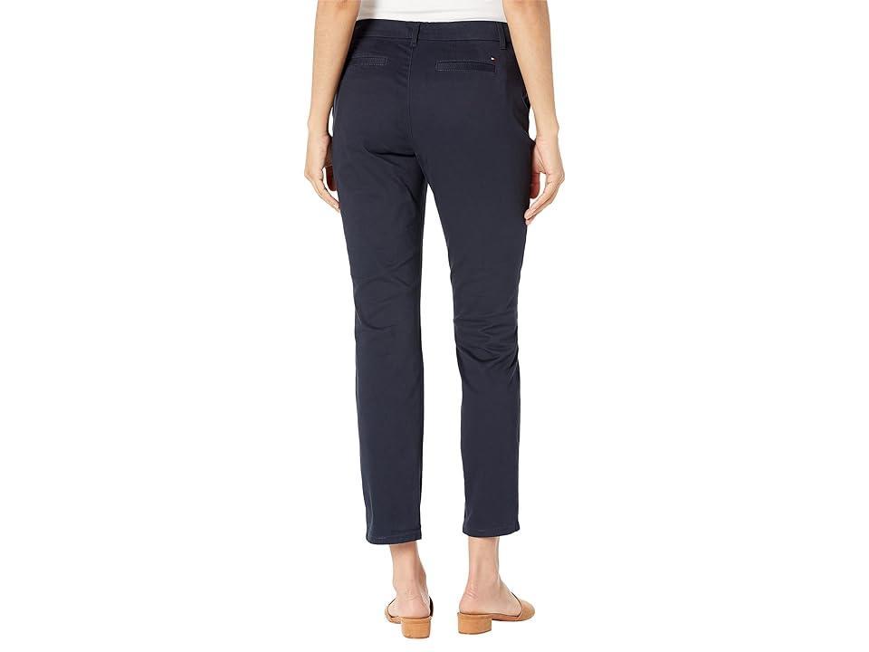 Tommy Hilfiger Womens Th Flex Hampton Cuffed Chino Straight-Leg Pants, Created for Macys Product Image