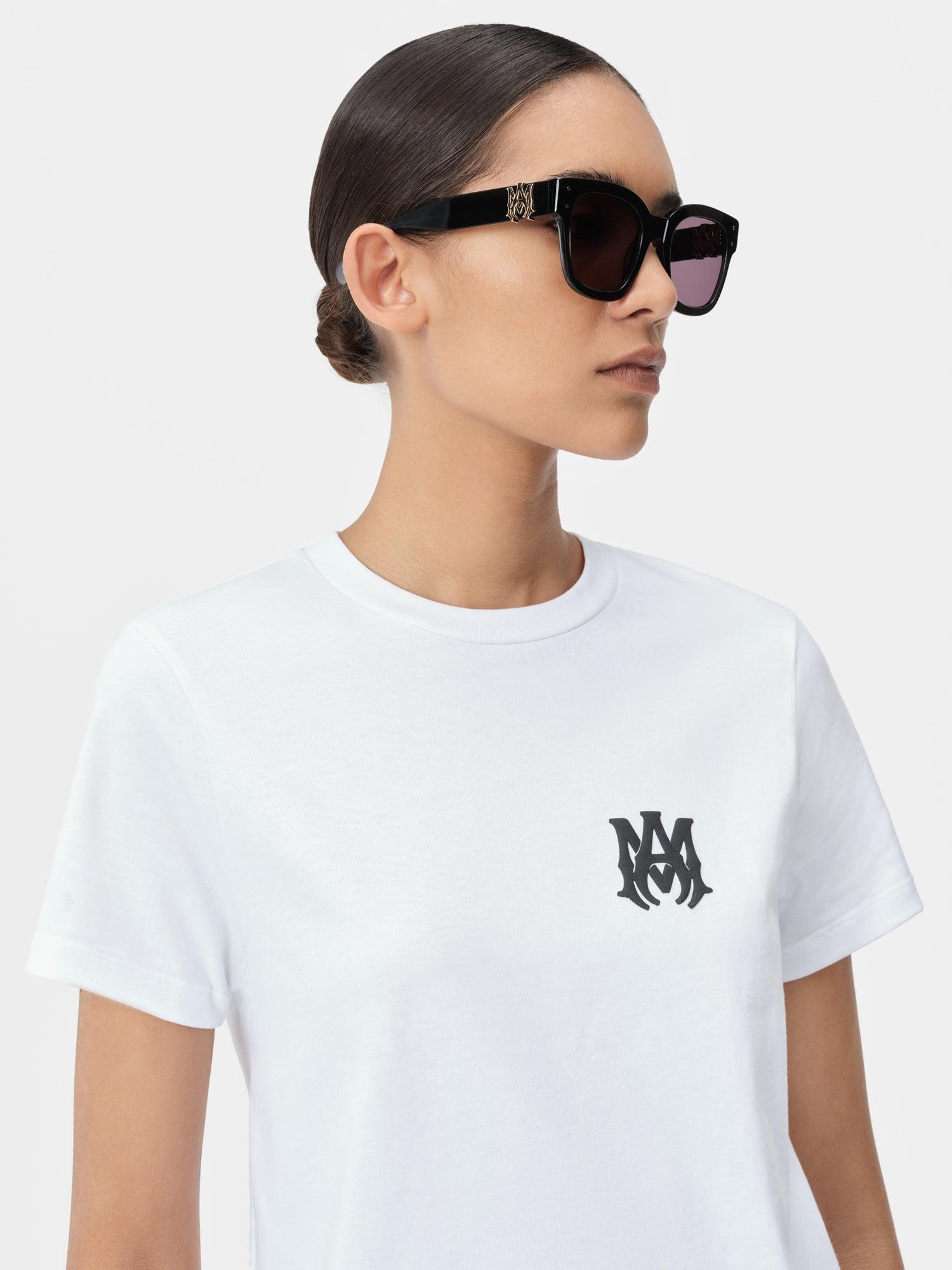 WOMEN - WOMEN'S MA CORE LOGO TEE - White Female Product Image