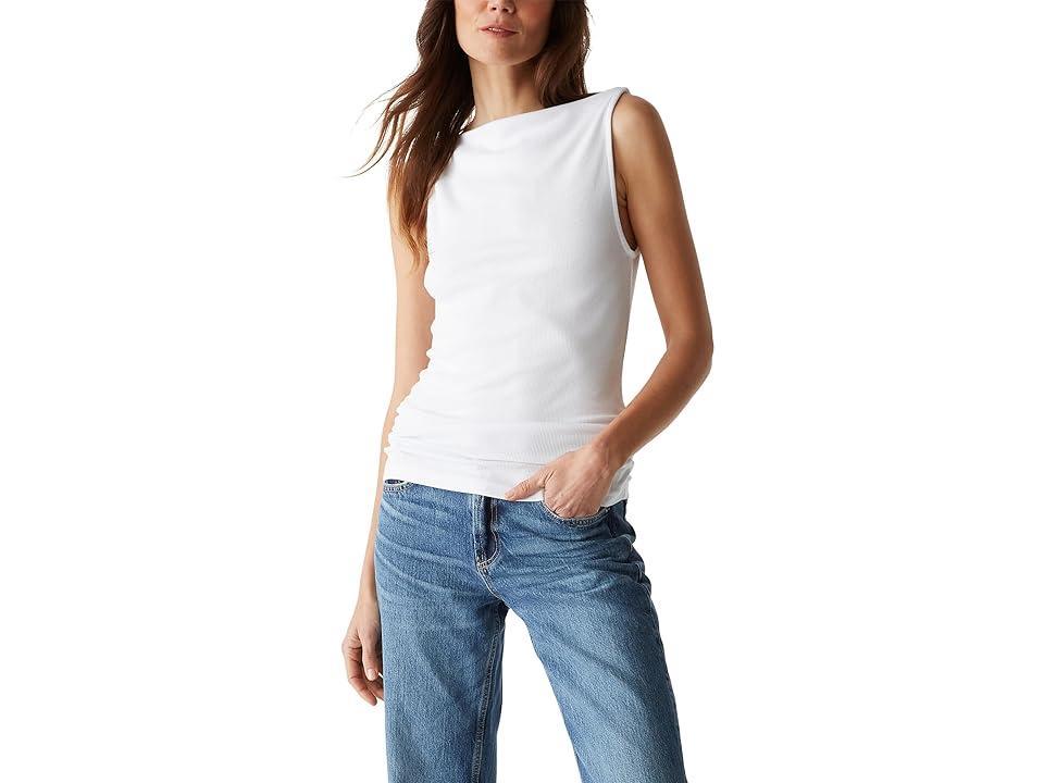 Michael Stars Coco Ruched Boat Neck Top Women's Clothing product image