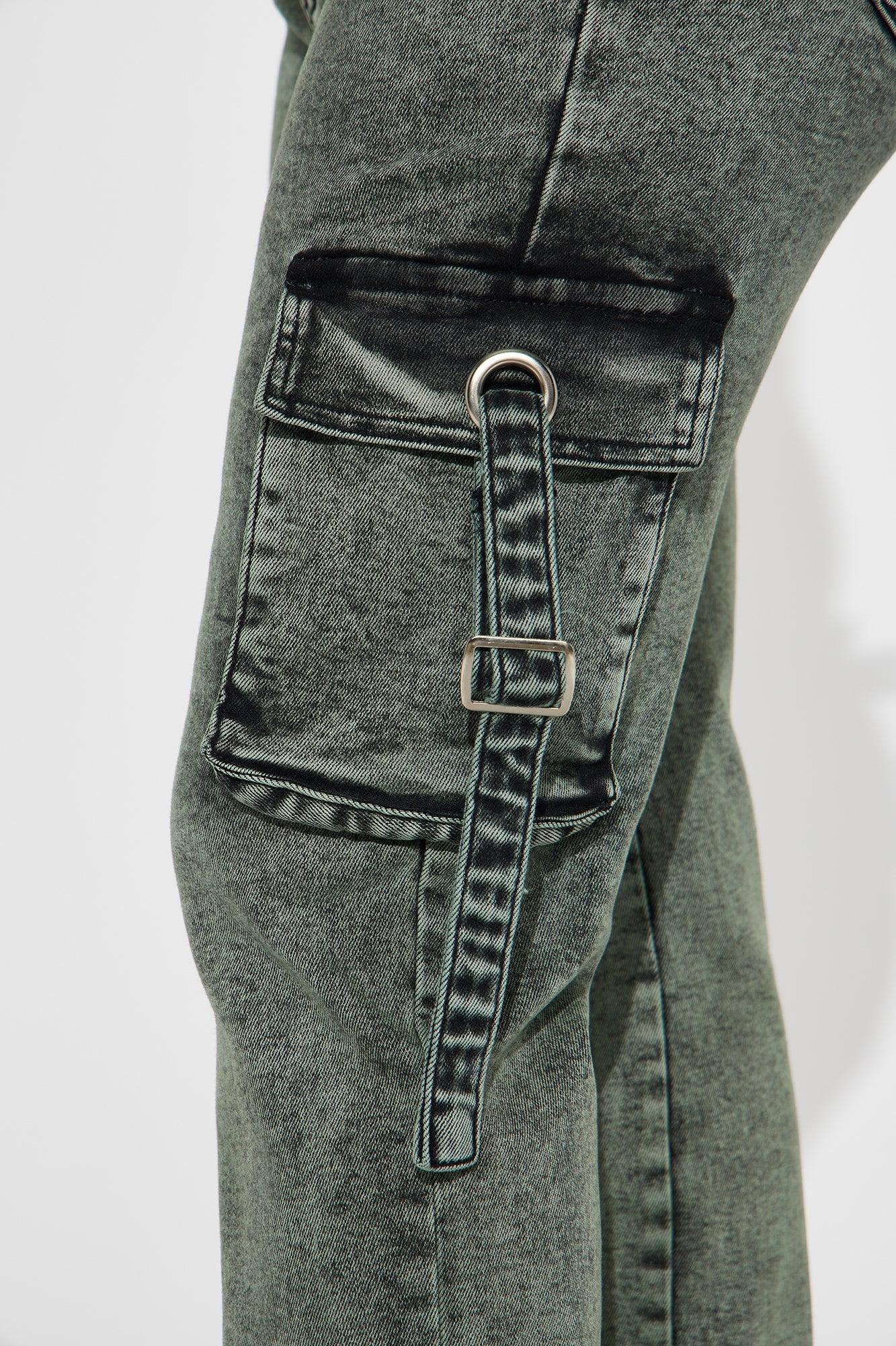 Back To Back Washed Cargo Pant - Olive Product Image