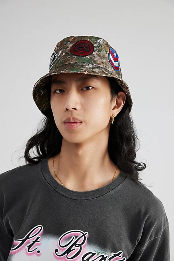 Tree Camo Patch Bucket Hat Mens at Urban Outfitters Product Image