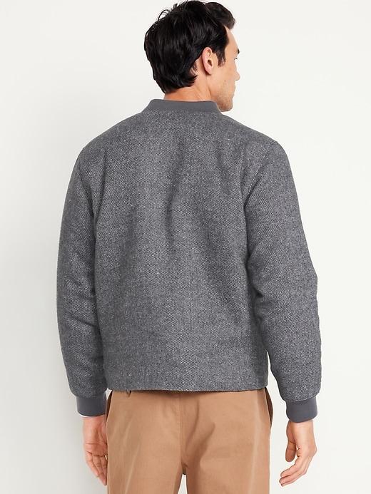 Tweed Bomber Jacket Product Image