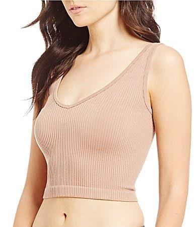 Free People Intimately FP Solid Rib Brami Crop Top Product Image