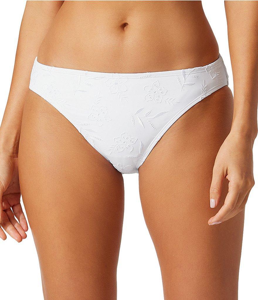 Tommy Bahama Eyelet Full Coverage Hipster Swim Bottom Product Image