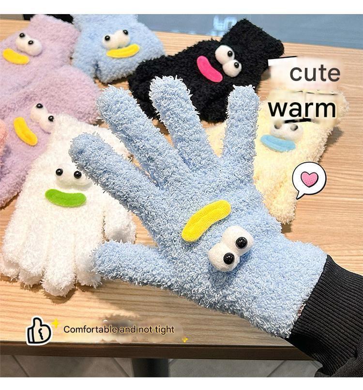 Monster Coral Fleece Gloves Product Image