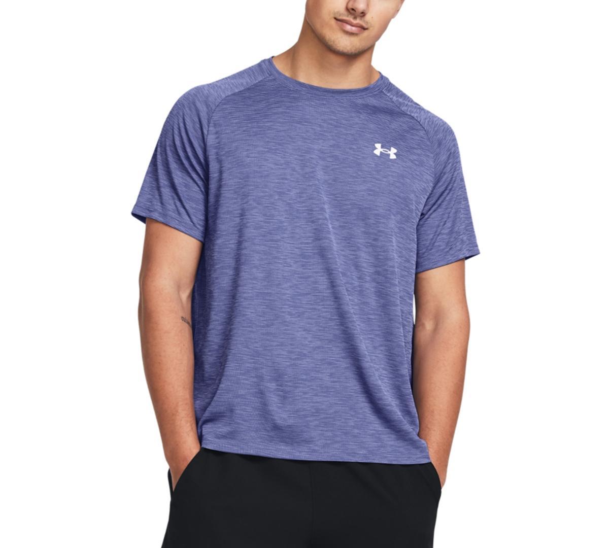 Under Armour Mens Ua Tech Textured Performance T-Shirt Product Image