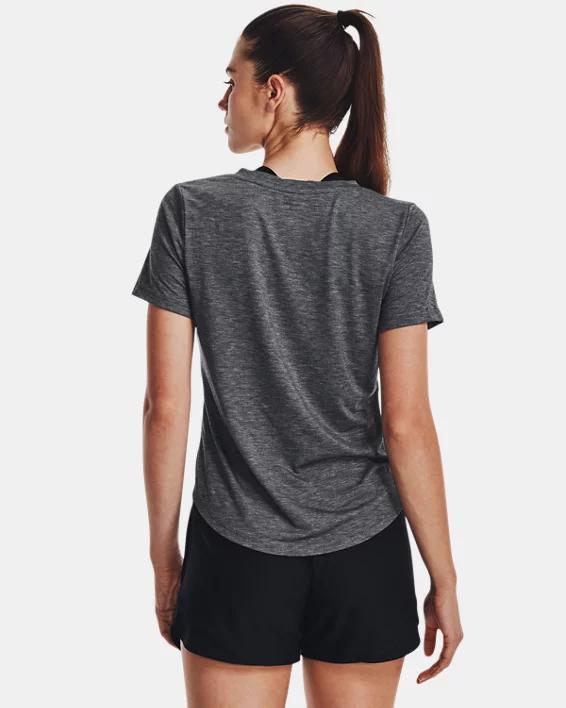 Women's UA Breezy Collegiate V-Neck T-Shirt Product Image